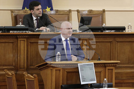 Парламент  - заседание - Галин Цоков