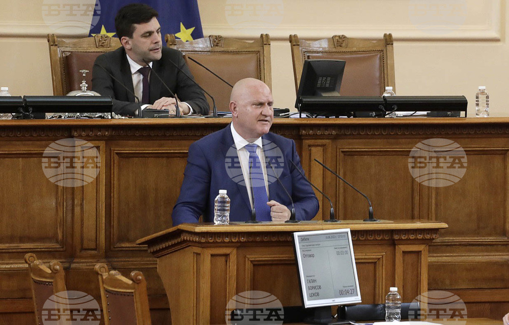 Парламент  - заседание - Галин Цоков