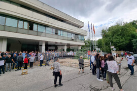 Република Северна Македония - митническа администрация - протест