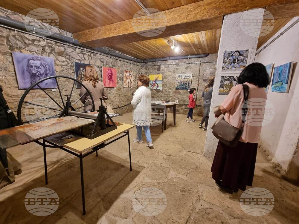 Село Шишковци -  студентски пленер -  "В духа на Майстора"