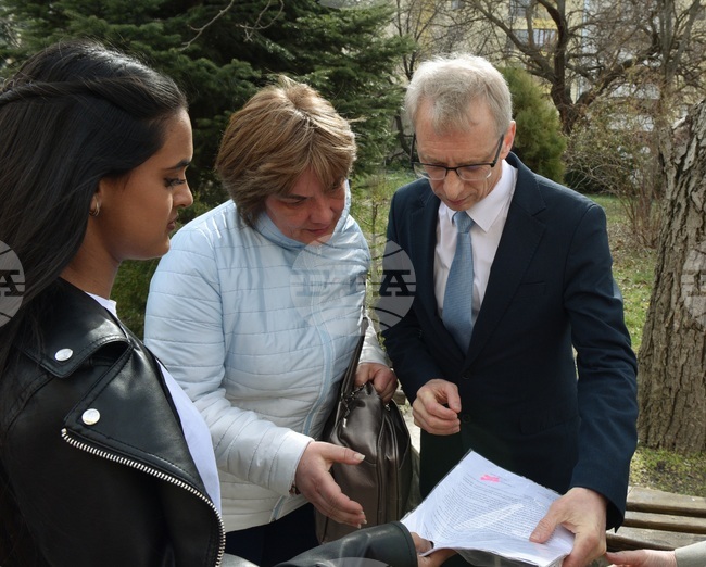 Варна - Николай Денков - гимназия - посещение