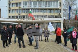 Димитровград - граждани - протест