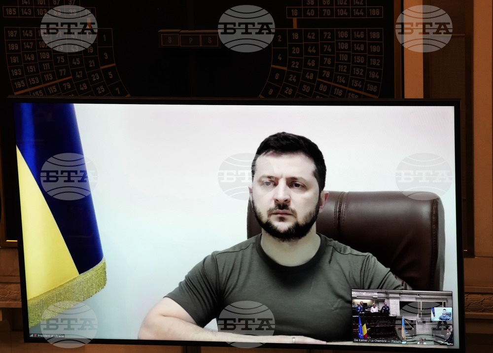 Украинският президент Зеленски ще говори пред кипърския парламент в четвъртък