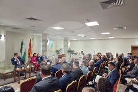 Сандански –  среща между общините – България – Македония – Кирил Петков