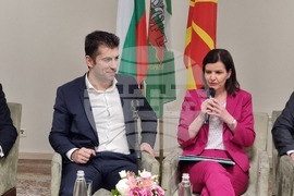 Сандански –  среща между общините – България – Македония – Кирил Петков