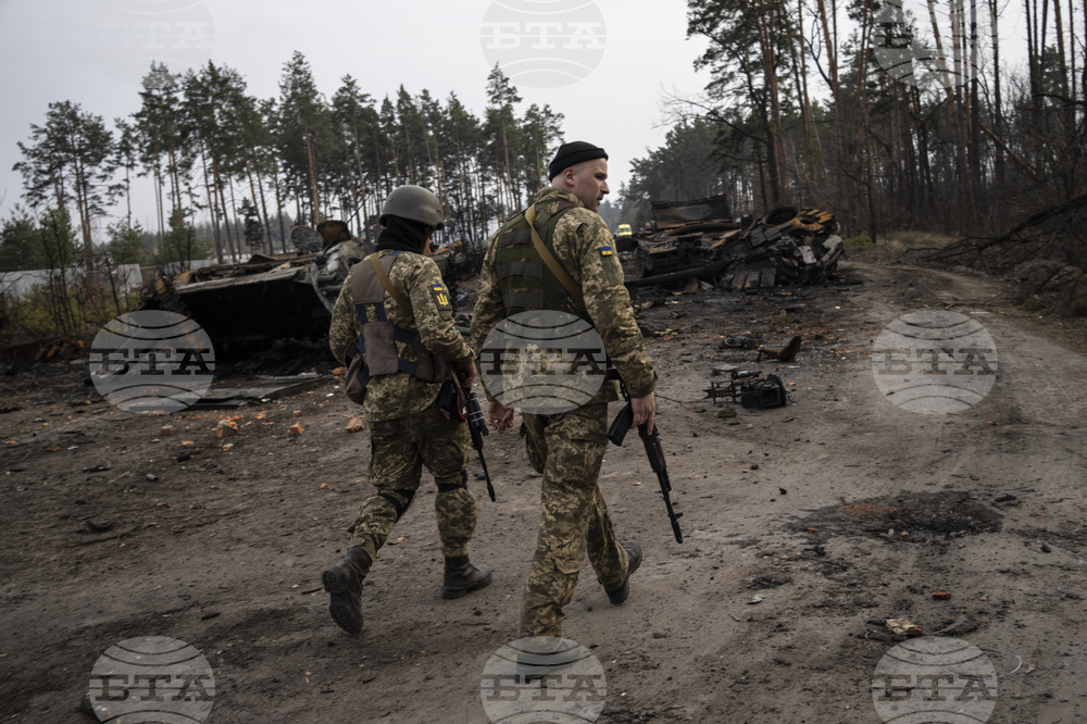 Украинските сили са си върнали села южно от град Чернигов, твърди британското военно разузнаване