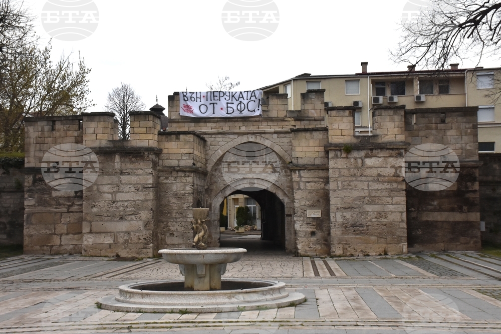 Видин - плакат – БФС – протест