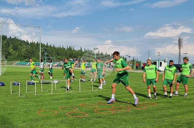 Стара Загора - Берое - първа тренировка 