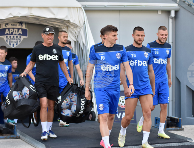 Кърджали - Арда - футбол - първа тренировка 