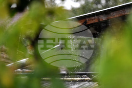 Село Малко Йонково - дъждовно време