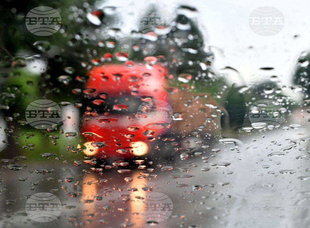 Село Малко Йонково - дъждовно време