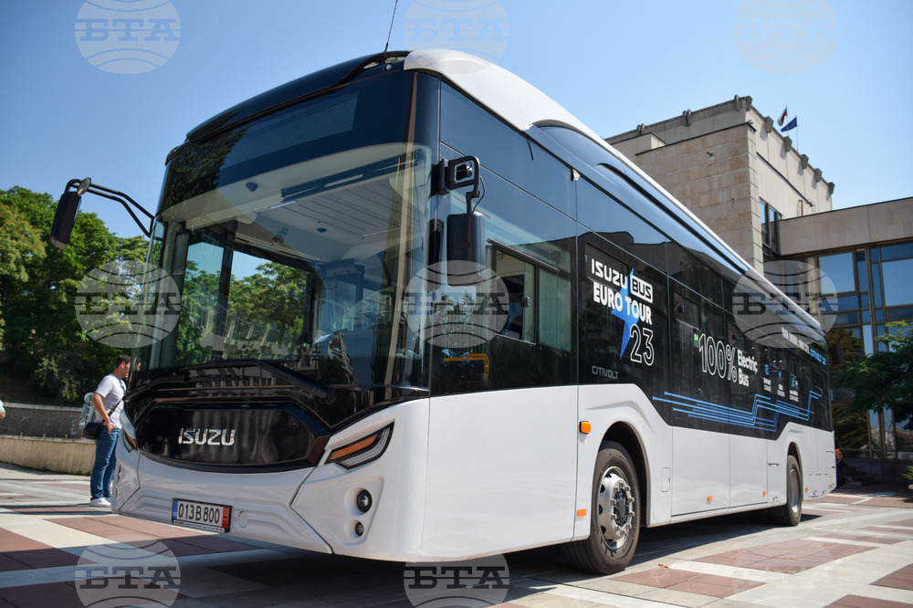 Благоевград - електрически автобус - представяне