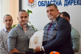 Благоевград - МВР - награждаване - Георги Темелков