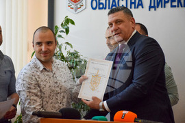 Благоевград - МВР - награждаване - Александър Мигдалов