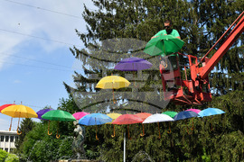 Разград - инсталация - чадъри