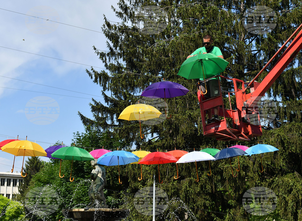 Разград - инсталация - чадъри