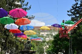 Разград - инсталация - чадъри