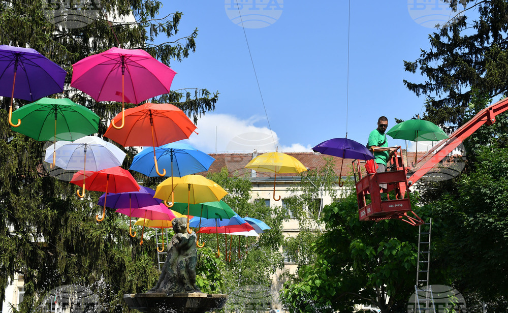 Разград - инсталация - чадъри