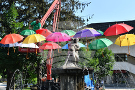 Разград - инсталация - чадъри