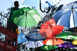 Разград - инсталация - чадъри