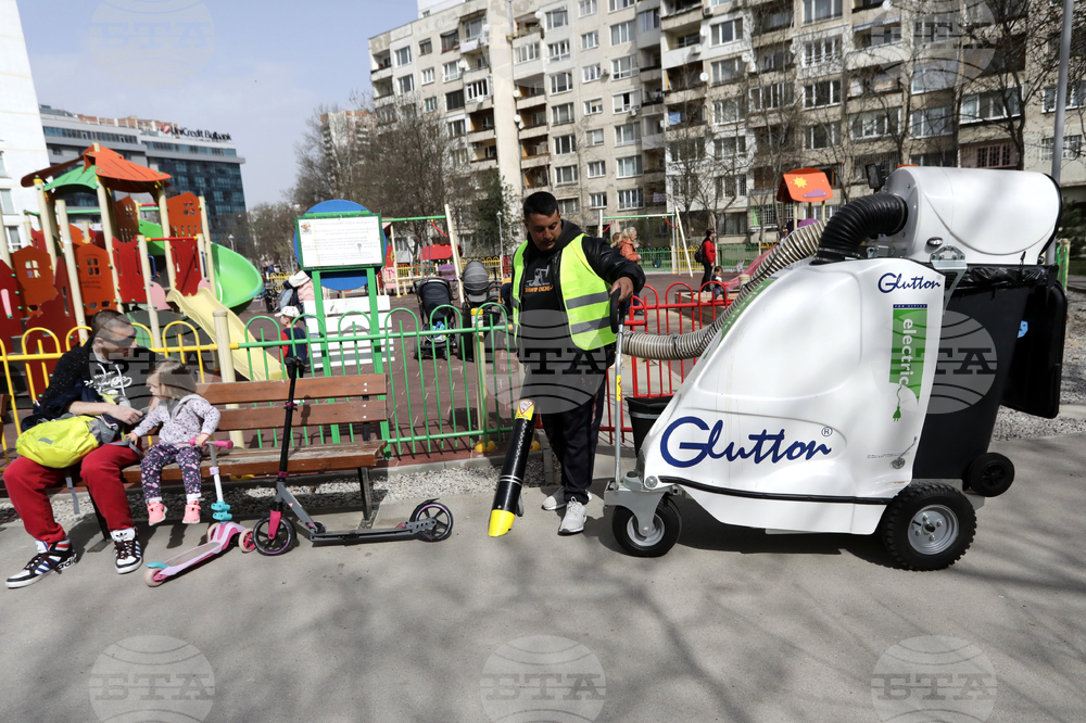 Столична община - пролетното почистване