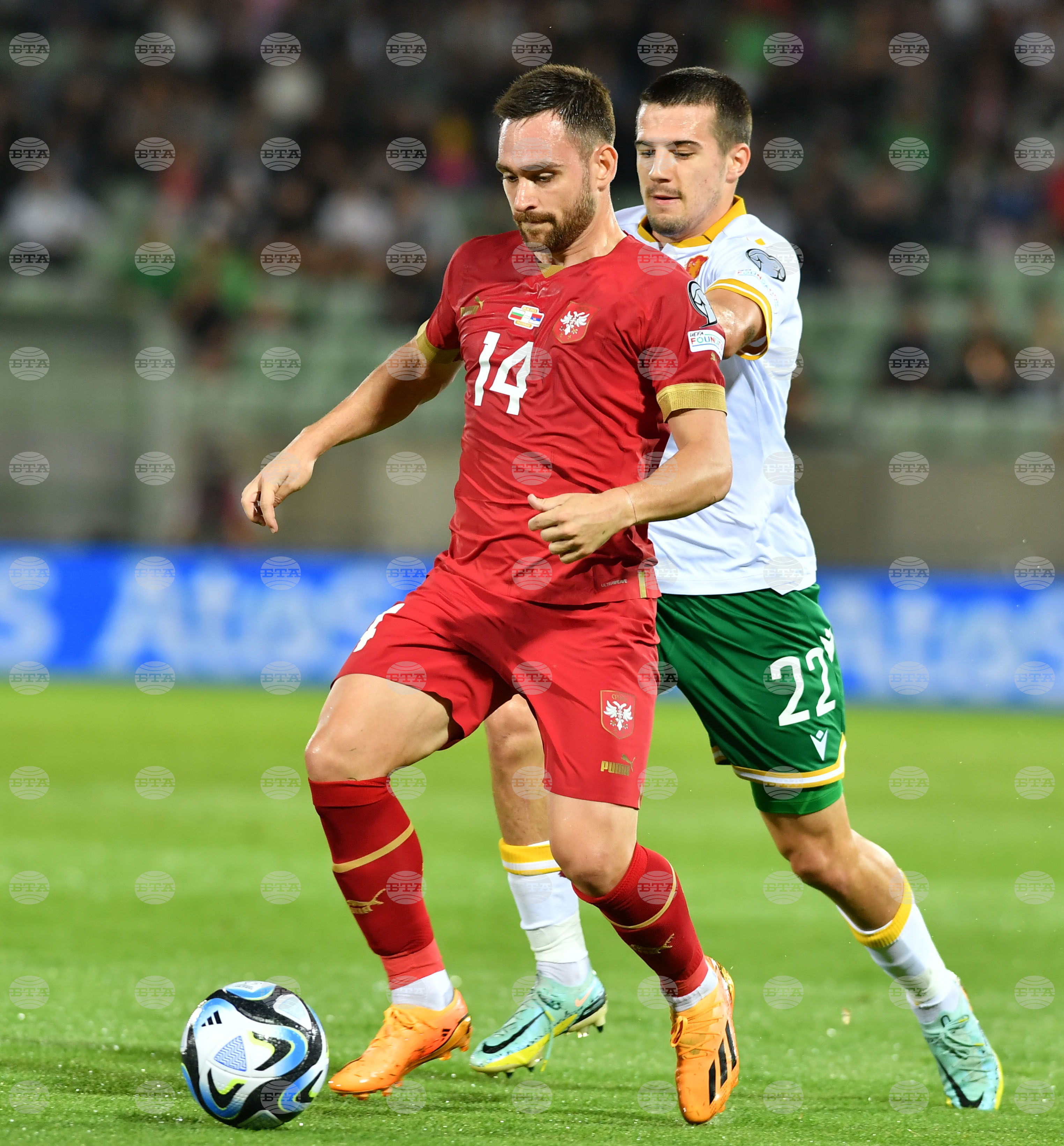 Разград - футбол - България - Сърбия