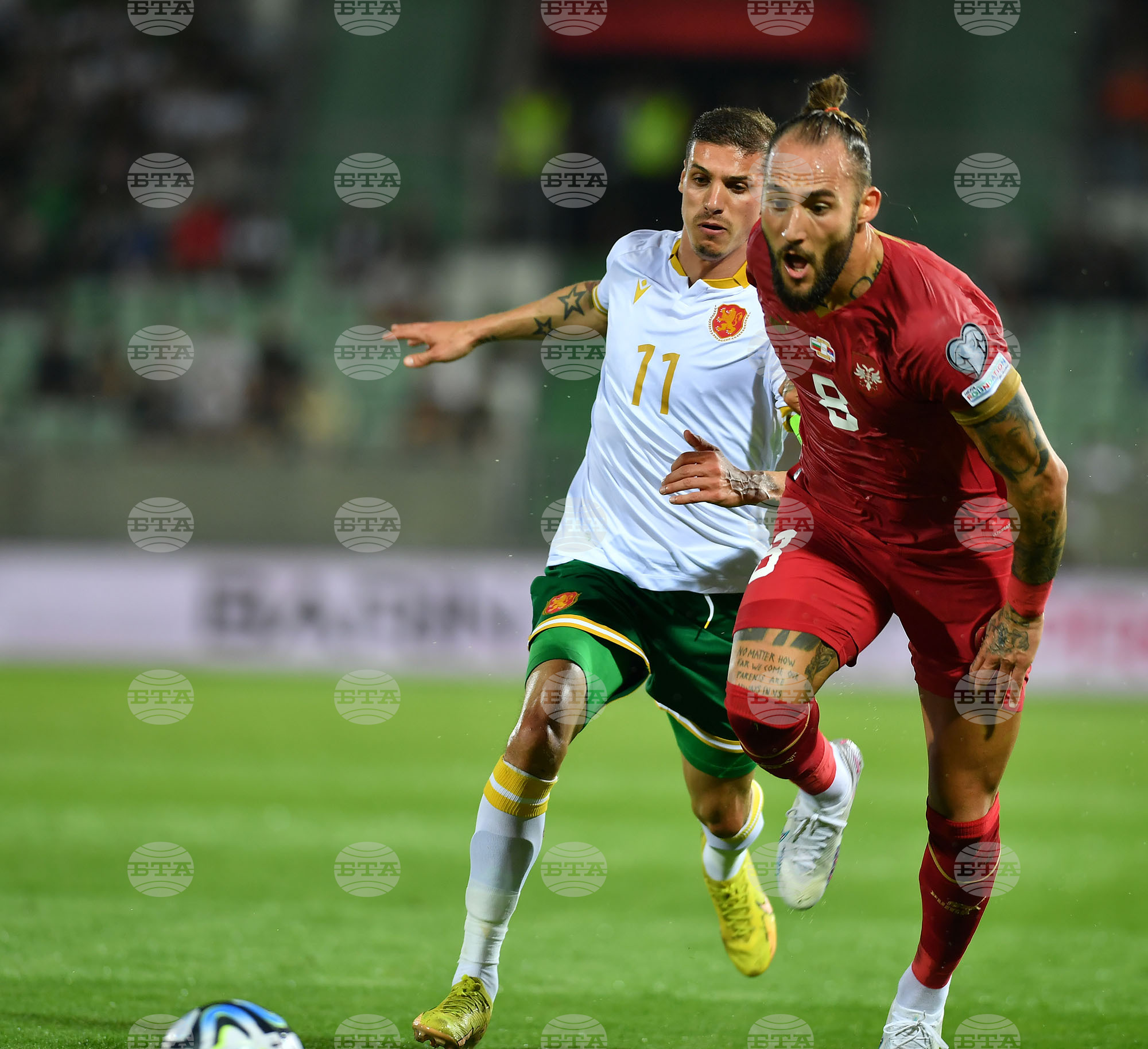 Разград - футбол - България - Сърбия