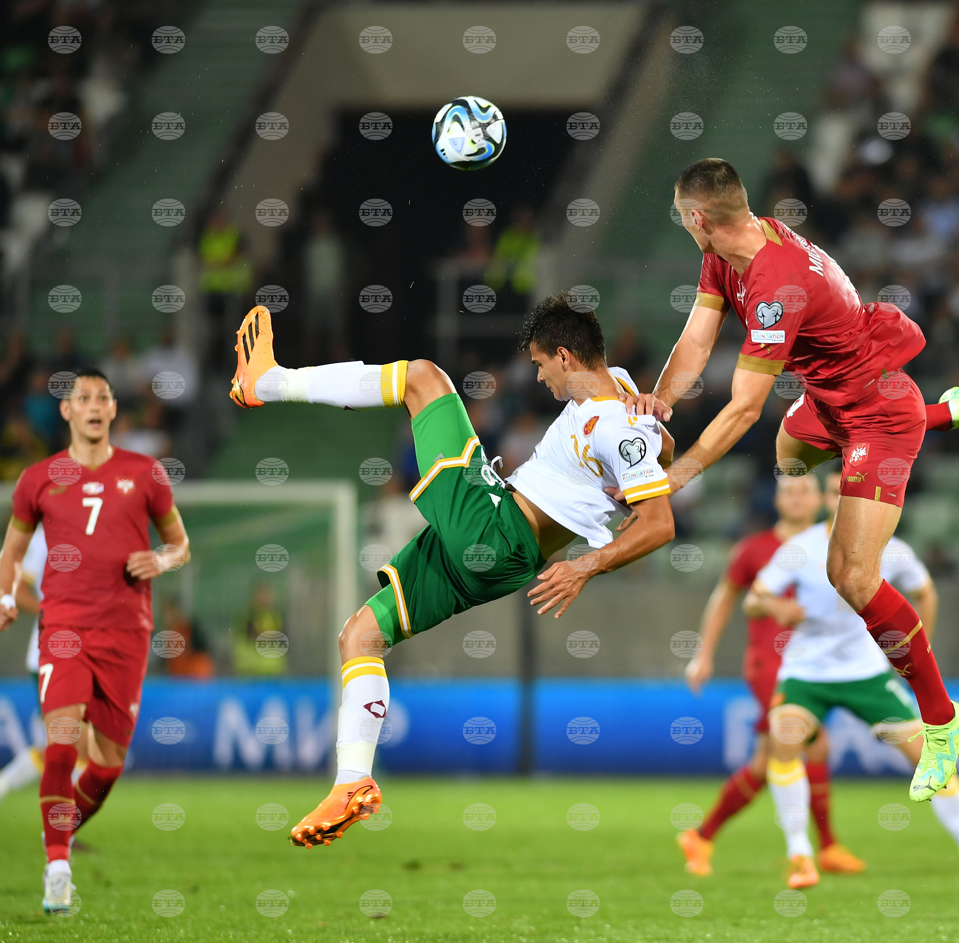 Разград - футбол - България - Сърбия