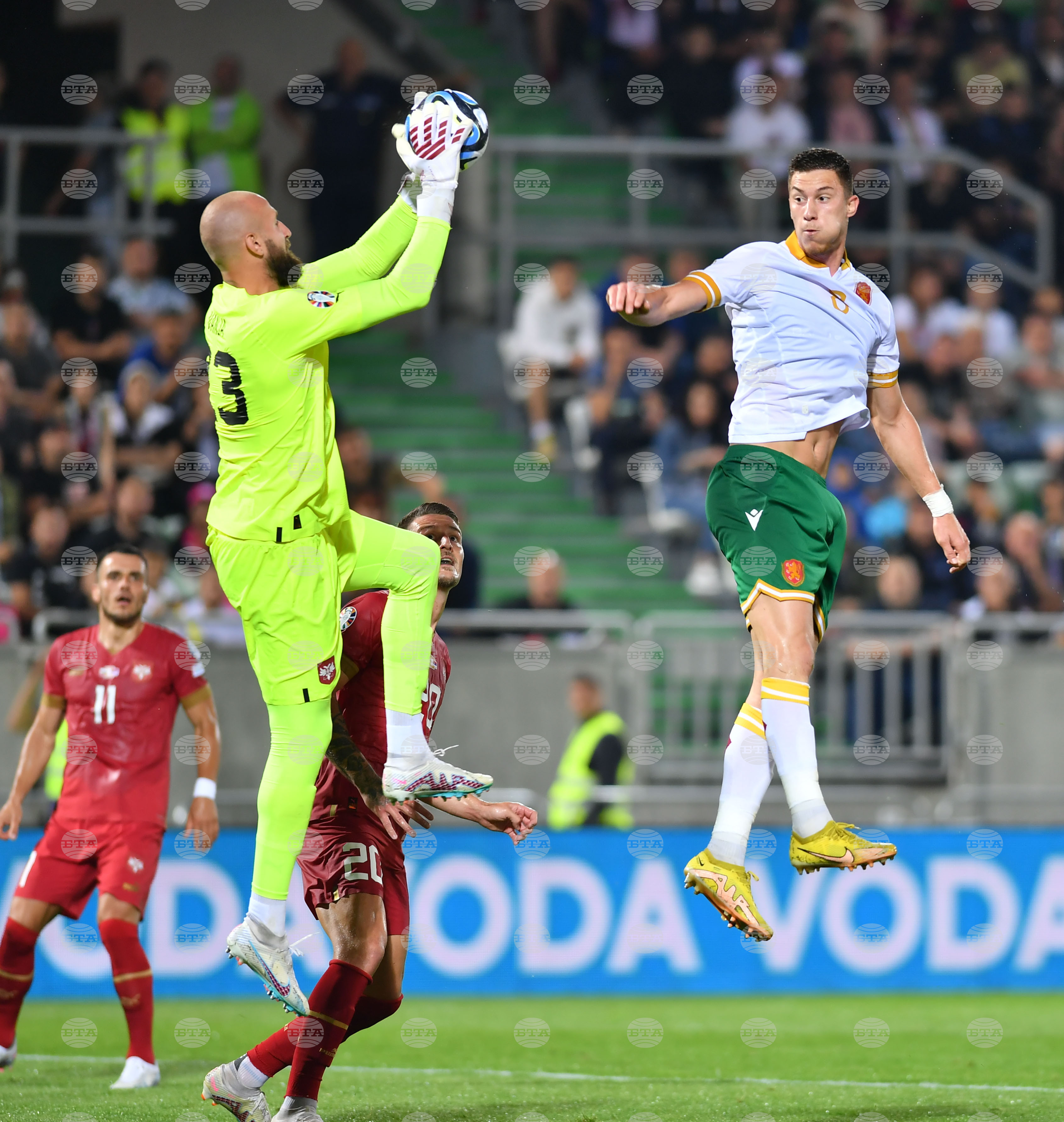 Разград - футбол - България - Сърбия