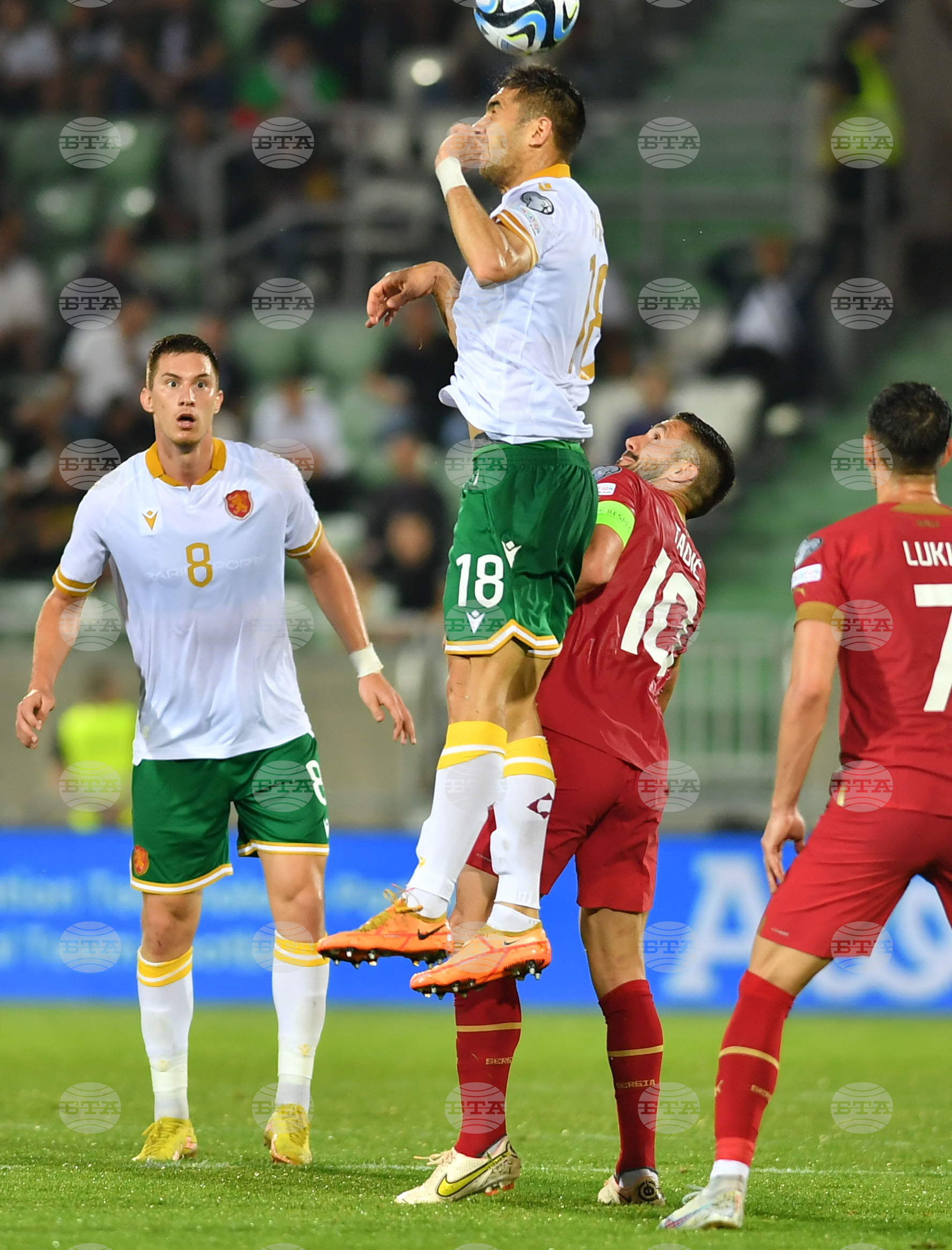 Разград - футбол - България - Сърбия