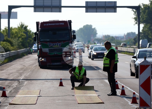 Пътна полиция - движение по пътищата - акция