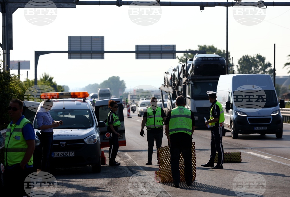 Пътна полиция - движение по пътищата - акция