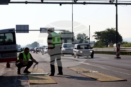 Пътна полиция - движение по пътищата - акция
