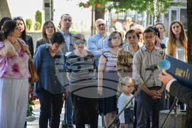 Благоевград - паметна плоча - откриване