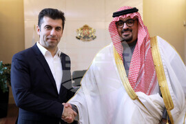 Кирил Петков - Фейсал бин Фадел Алибрахим - среща