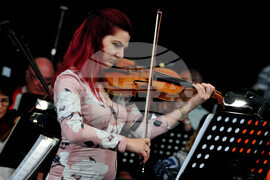 Бургас - Летен театър - концерт - генерална репетиция - Ралица Петкова