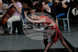 Бургас - Летен театър - концерт - генерална репетиция