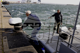 Бургас - пристанище - силен вятър