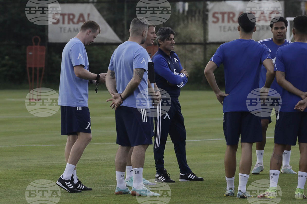 Футбол - Левски - първа тренировка