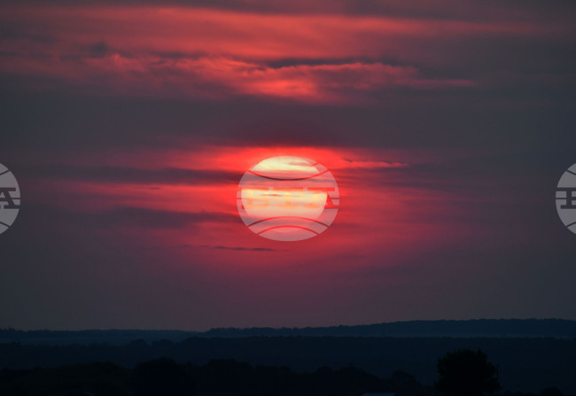 Разград - залез - астрономическо лято