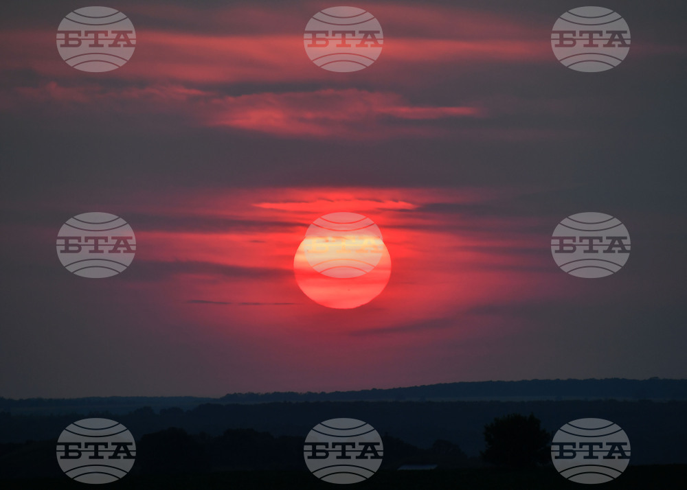 Разград - залез - астрономическо лято