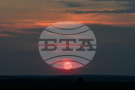 Разград - залез - астрономическо лято