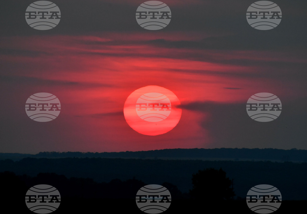 Разград - залез - астрономическо лято