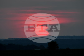 Разград - залез - астрономическо лято