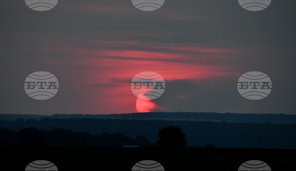 Разград - залез - астрономическо лято