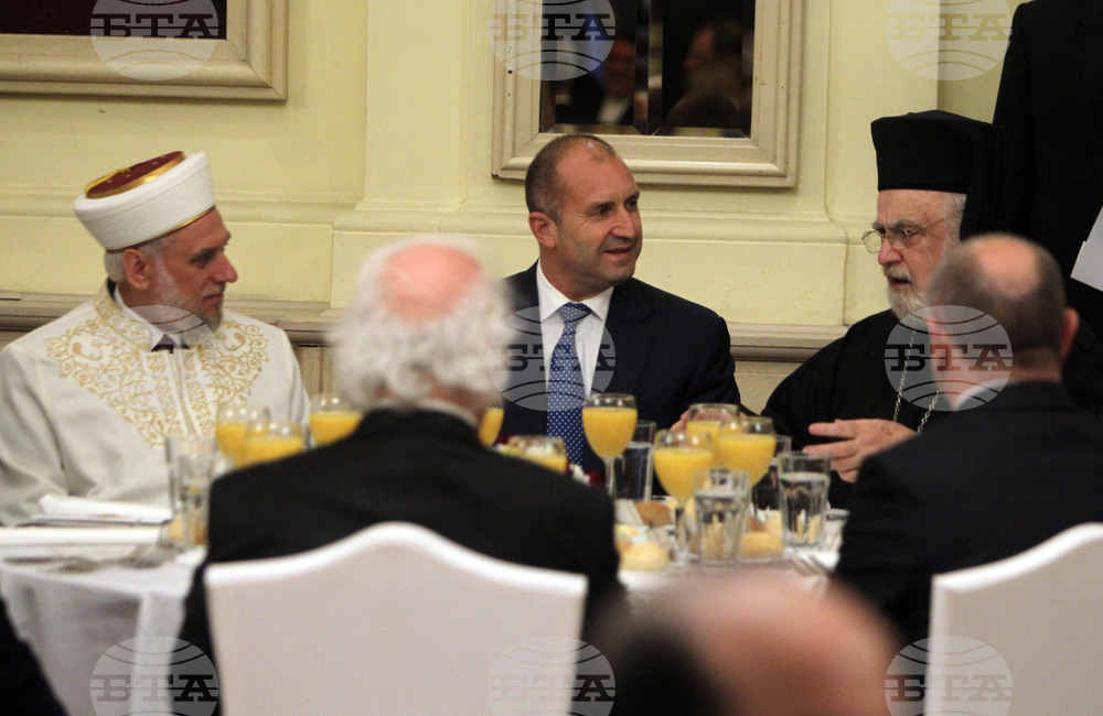 President Radev to Host Iftar Dinner to Mark End of Ramadan Fast on April 2
