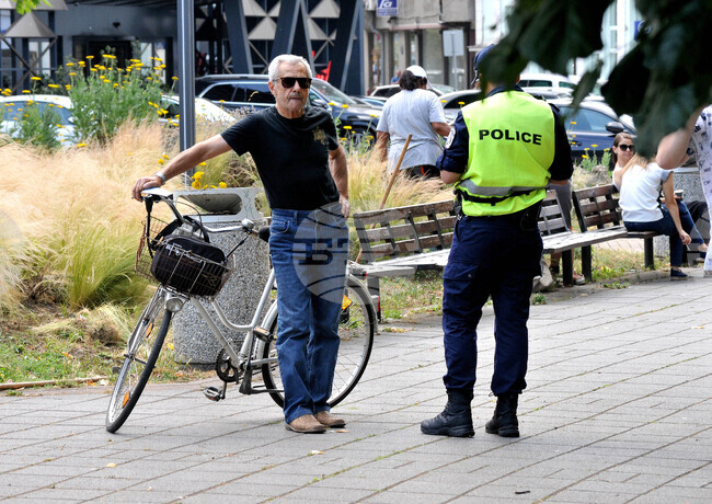Бургас - пешеходни зони - полиция - контрол