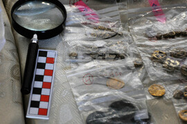 Бургас - Археологически музей - предаване на старинни монети