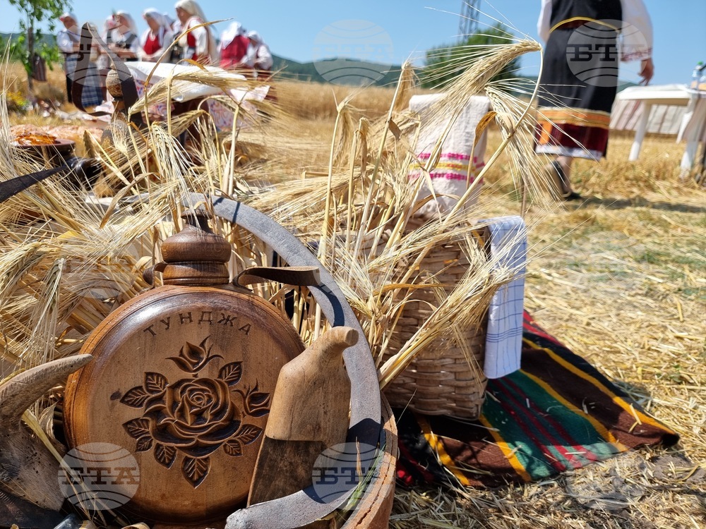 Село Търнава - откриване на жътвата