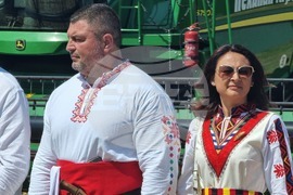 Село Търнава - откриване на жътвата